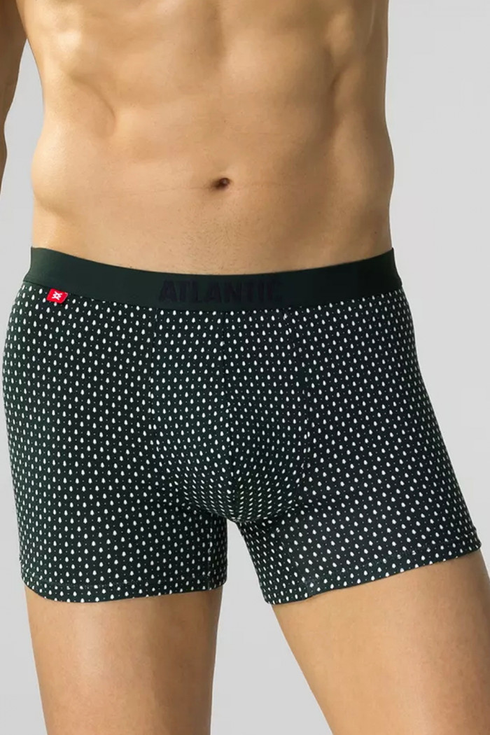 Трусы-боксеры с новогодним принтом Atlantic 2GMH-023 (2 шт)  — Заказать онлайн с доставкой