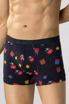 Труси-боксери з новорічним принтом Atlantic 2GMH-023 (2 шт) — Купити в Dorin.shop | Ціна, Фото