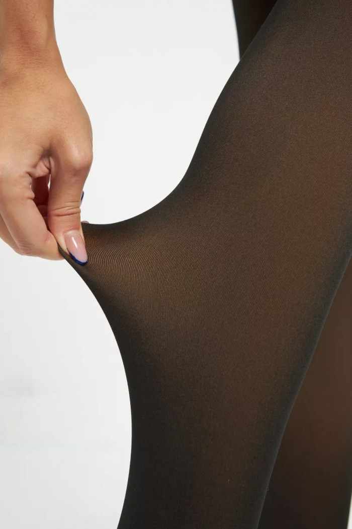 Колготки теплі з ефектом тюлю "друга шкіра" BFL 9688 Termico — Купити в Dorin.shop | Ціна, Фото