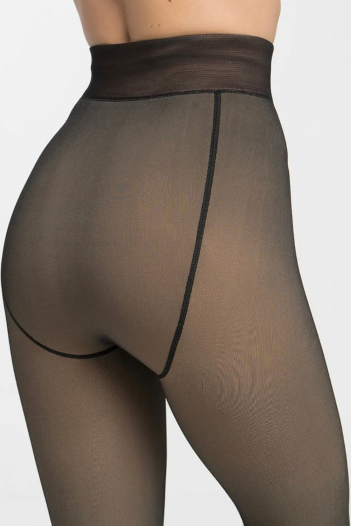 Колготки теплі з ефектом тюлю "друга шкіра" BFL 9688 Termico — Купити в Dorin.shop | Ціна, Фото