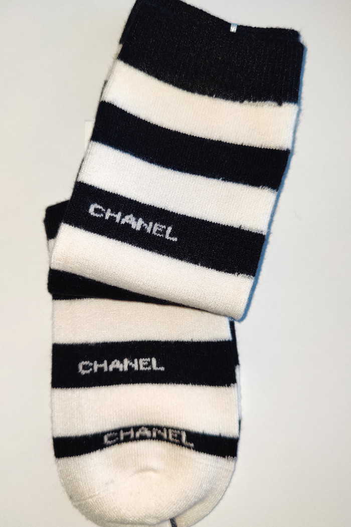 Шкарпетки високі з кашеміром "Chanel" Dorin BF025-2 — Купити в Dorin.shop | Ціна, Фото