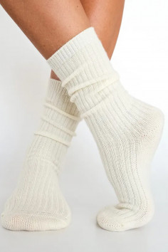 Шкарпетки теплі в рубчик з вовною альпаки Dorin BY805 — Купити в Dorin.shop | Ціна, Фото 2