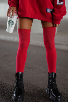 Панчохи-Ботфорти бавовняні Milena 0293.001 Classic cotton — Купити в Dorin.shop | Ціна, Фото