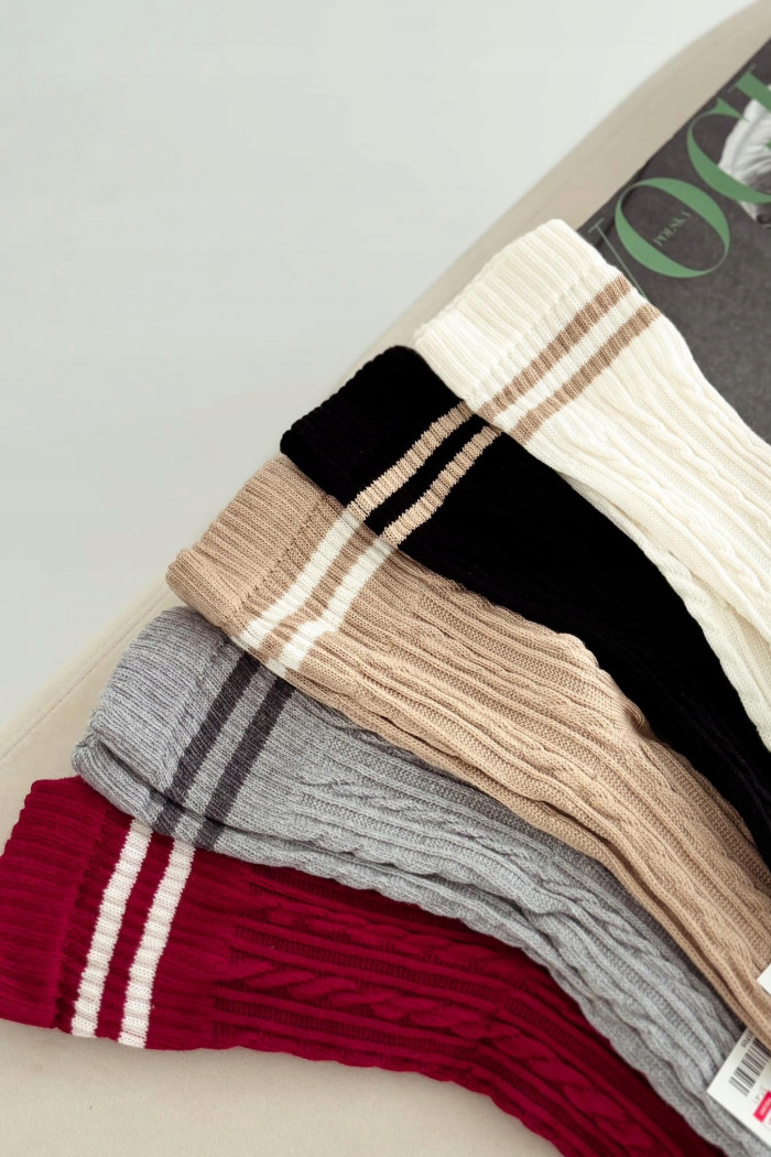 Шкарпетки жіночі бавовняні Milena 1542.001 — Купити в Dorin.shop | Ціна, Фото