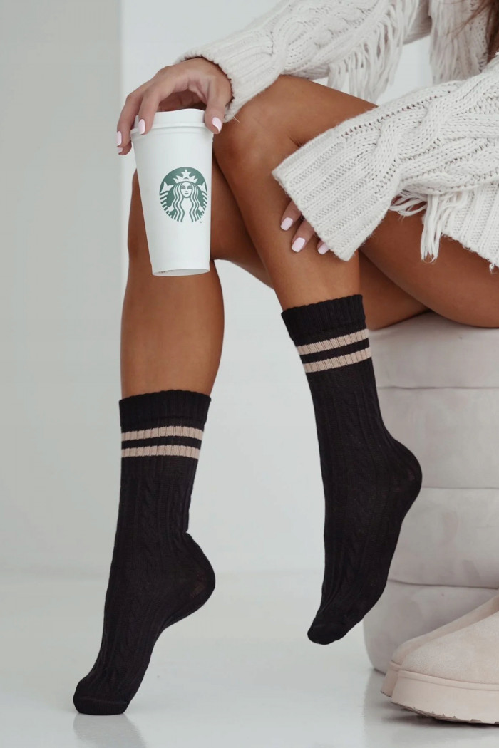 Шкарпетки жіночі бавовняні Milena 1542.001 — Купити в Dorin.shop | Ціна, Фото