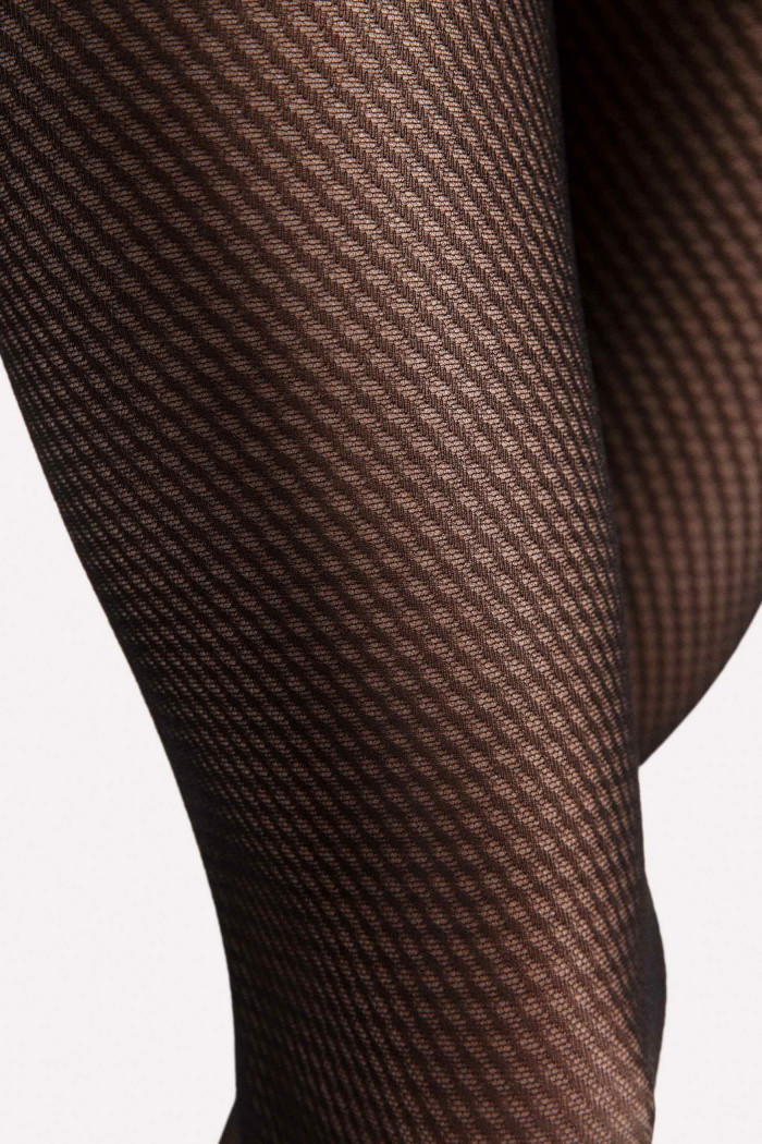 Колготки с диагональным узором Fiore Raffina 30  — Заказать онлайн с доставкой