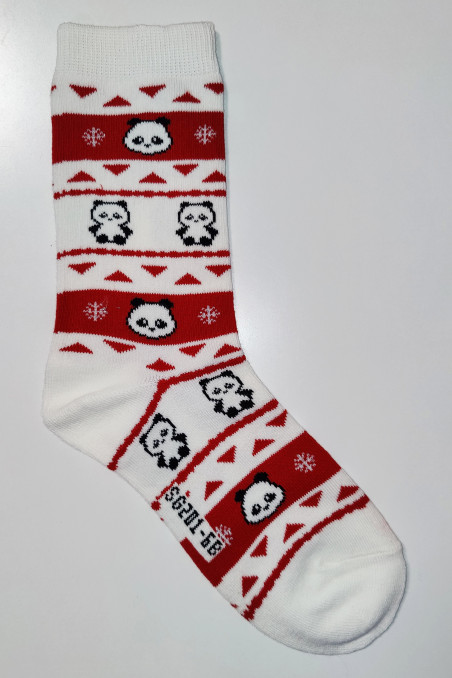 Носочки хлопковые с новогодним принтом Dorin Coalo BM6307  — Заказать онлайн с доставкой