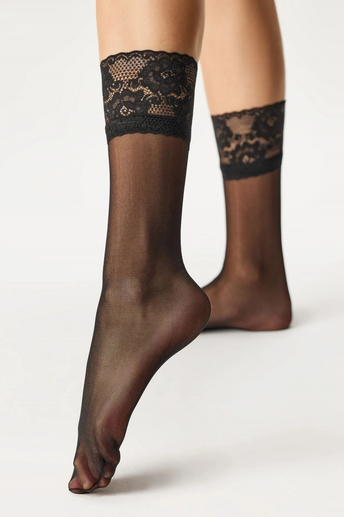 Носочки с кружевом Gabriella Kala 15 den  — Заказать онлайн с доставкой