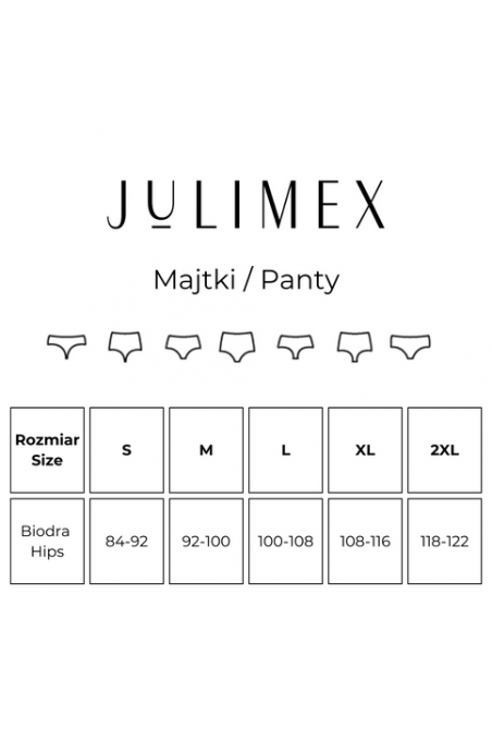 Трусики-бразилианы с высокой посадкой Julimex Brasil Maxi • Dorin.shop