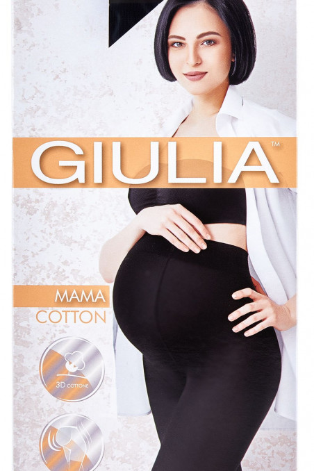 Колготки для вагітних бавовняні Giulia Mama cotton 200 — Купити в Dorin.shop | Ціна, Фото