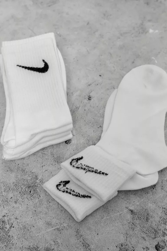 Носки высокие хлопковые с логотипом Nike Sport Socks FA-100  — Заказать онлайн с доставкой