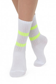 Шкарпетки бавовняні з неоновими смужками GIULIA WS3 SOFT NEON — Купити в Dorin.shop | Ціна, Фото