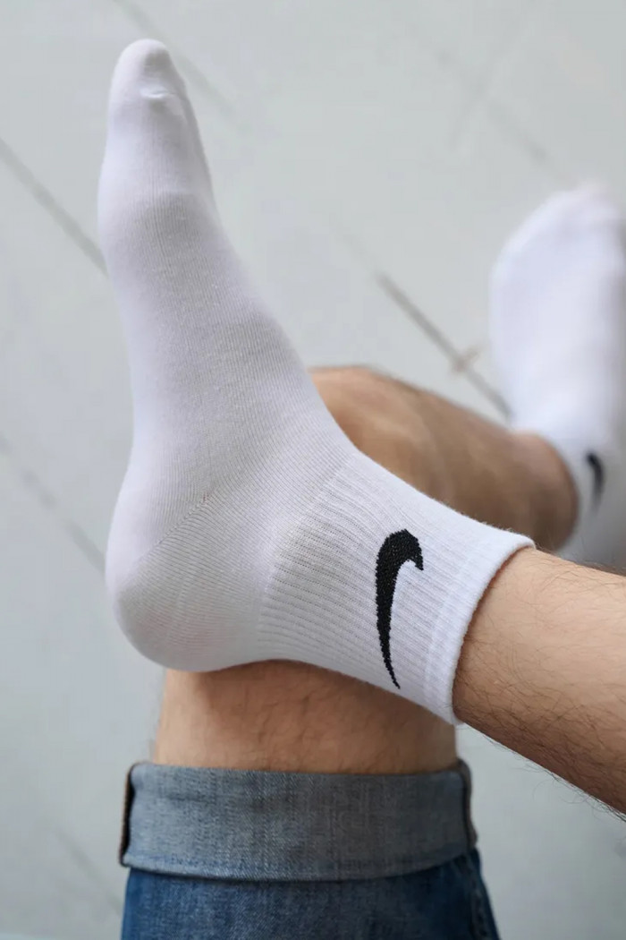 Шкарпетки бавовняні з логотипом Nike Sport Socks DA-032 — Купити в Dorin.shop | Ціна, Фото