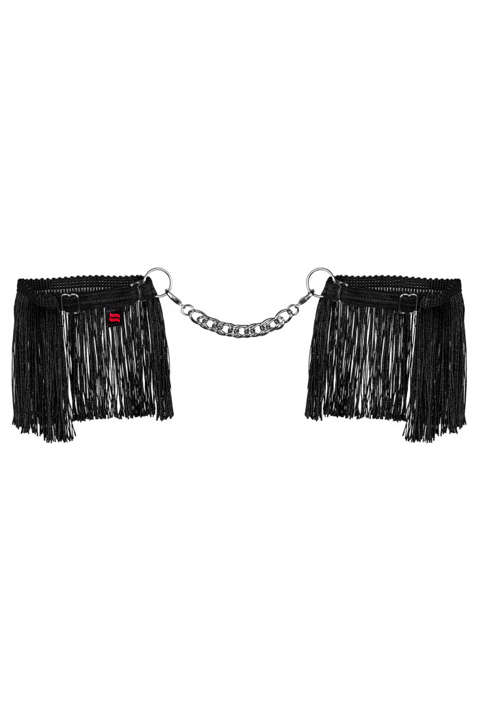 Браслеты-Наручники с бахромой Obsessive Sherila  — Заказать онлайн с доставкой