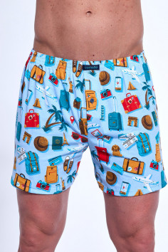 Труси-боксери чоловічі з принтом Мандри Cornette Classic 001/169 — Купити в Dorin.shop | Ціна, Фото