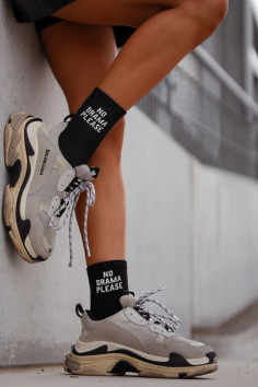 Шкарпетки бавовняні з написом NO DRAMA PLEASE Milena 0200.147 — Купити в Dorin.shop | Ціна, Фото