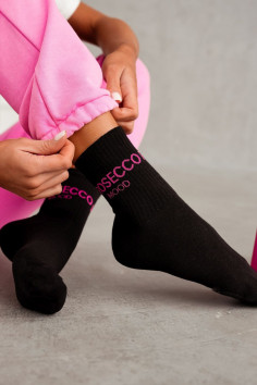 Шкарпетки бавовняні з написом PROSECCO MOOD Milena 0200.159 — Купити в Dorin.shop | Ціна, Фото