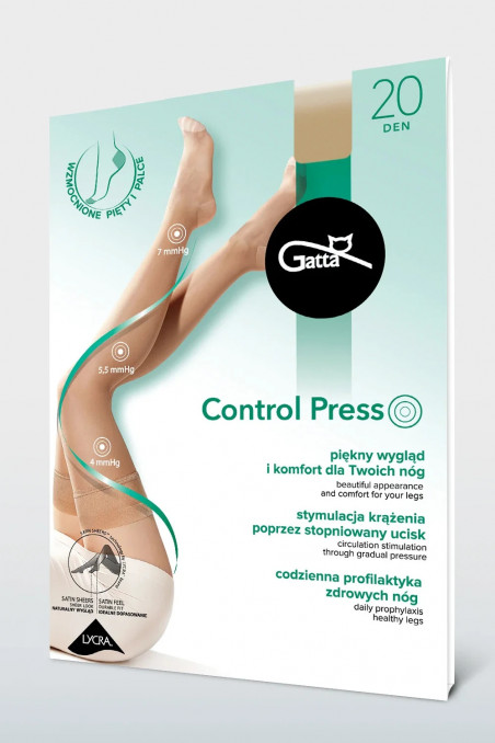 Панчохи з розподіленим тиском Gatta Control Press 20d — Купити в Dorin.shop | Ціна, Фото