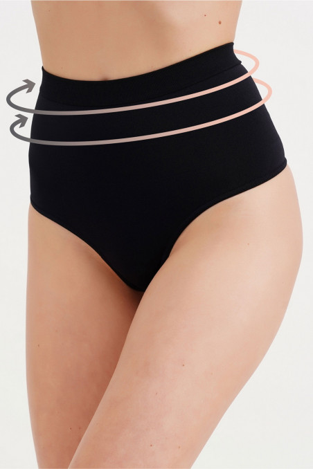 Высокие трусики-стринг корректирующие Giulia String High Waist Modelling  — Заказать онлайн с доставкой