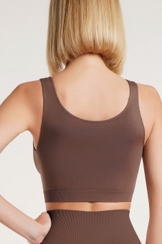 Підтримуючий топ на широких бретелях Giulia Tank top Taupe — Купити в Dorin.shop | Ціна, Фото 2
