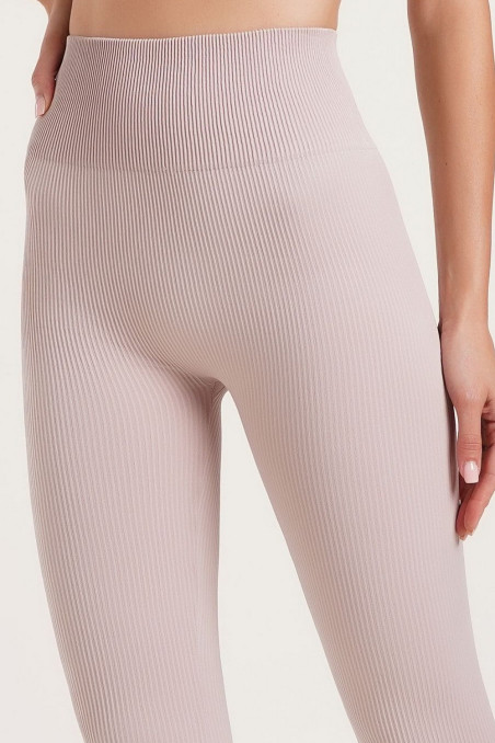 Леггинсы бесшовные в рубчик с Push Up эффектом GIULIA Leggings RIB Push Up  — Заказать онлайн с доставкой