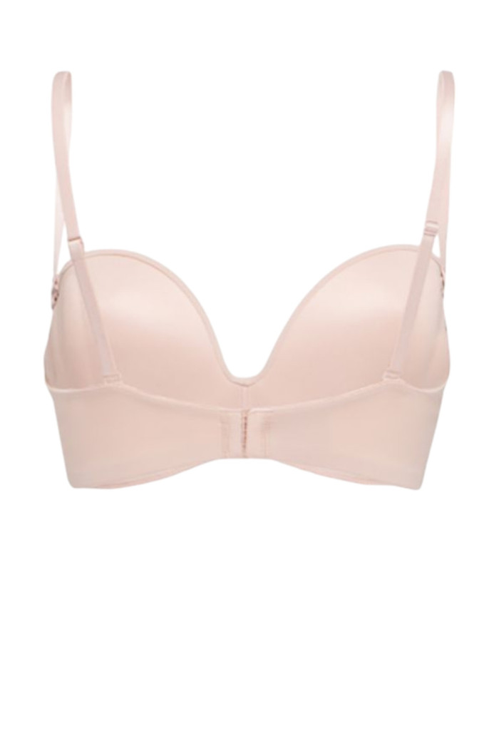 Бюстгальтер гладкий з глибоким декольте без бретелей Luna L1523A Caramela — Купити в Dorin.shop | Ціна, Фото
