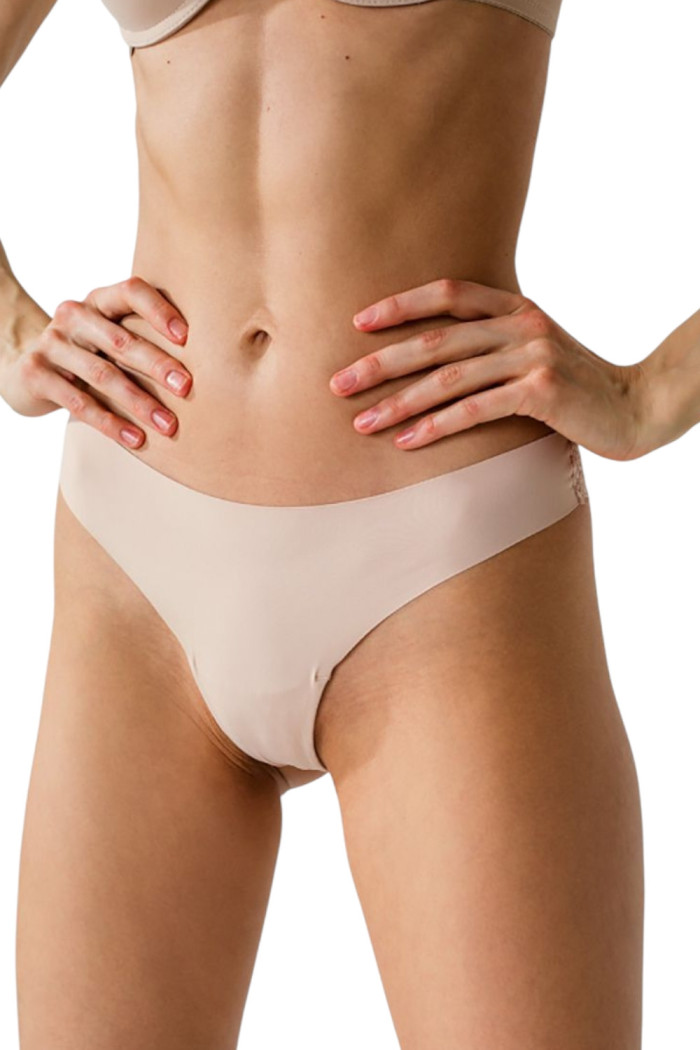 Стрінги безшовні з мереживом Luna L5128B-M Lentil — Купити в Dorin.shop | Ціна, Фото