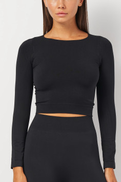 Топ бесшовный с длинными рукавами Giulia CROP TOP  — Заказать онлайн с доставкой