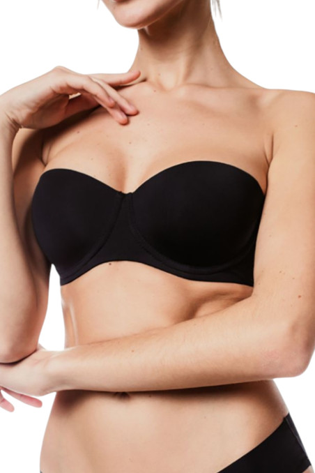Бюстгальтер-балконет гладкий з Push-Up Luna L1512A0 Sandro — Купити в Dorin.shop | Ціна, Фото