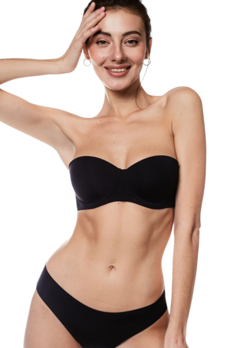 Бюстгальтер-балконет гладкий з Push-Up Luna L1512A0 Sandro — Купити в Dorin.shop | Ціна, Фото