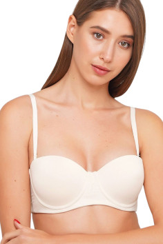 Бюстгальтер-балконет гладкий з Push-Up Luna L1512A0 Sandro — Купити в Dorin.shop | Ціна, Фото