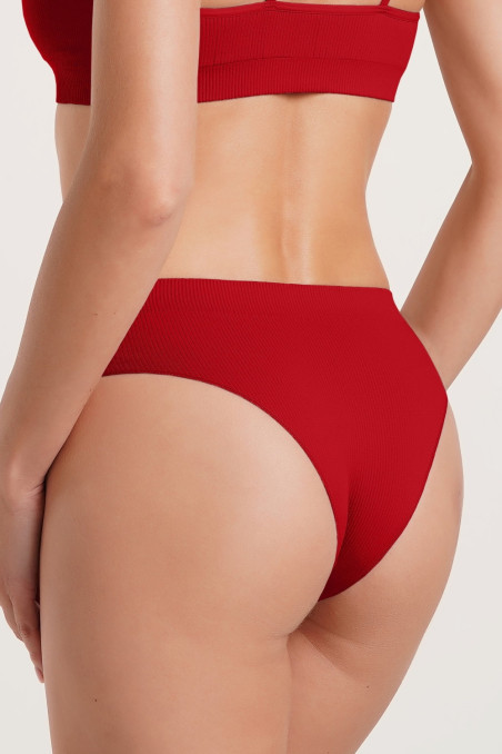 Трусики безшовні в рубчик GIULIA Brasilian briefs RIB — Купити в Dorin.shop | Ціна, Фото