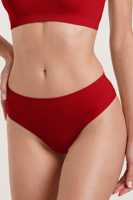 Трусики безшовні в рубчик GIULIA Brasilian briefs RIB — Купити в Dorin.shop | Ціна, Фото
