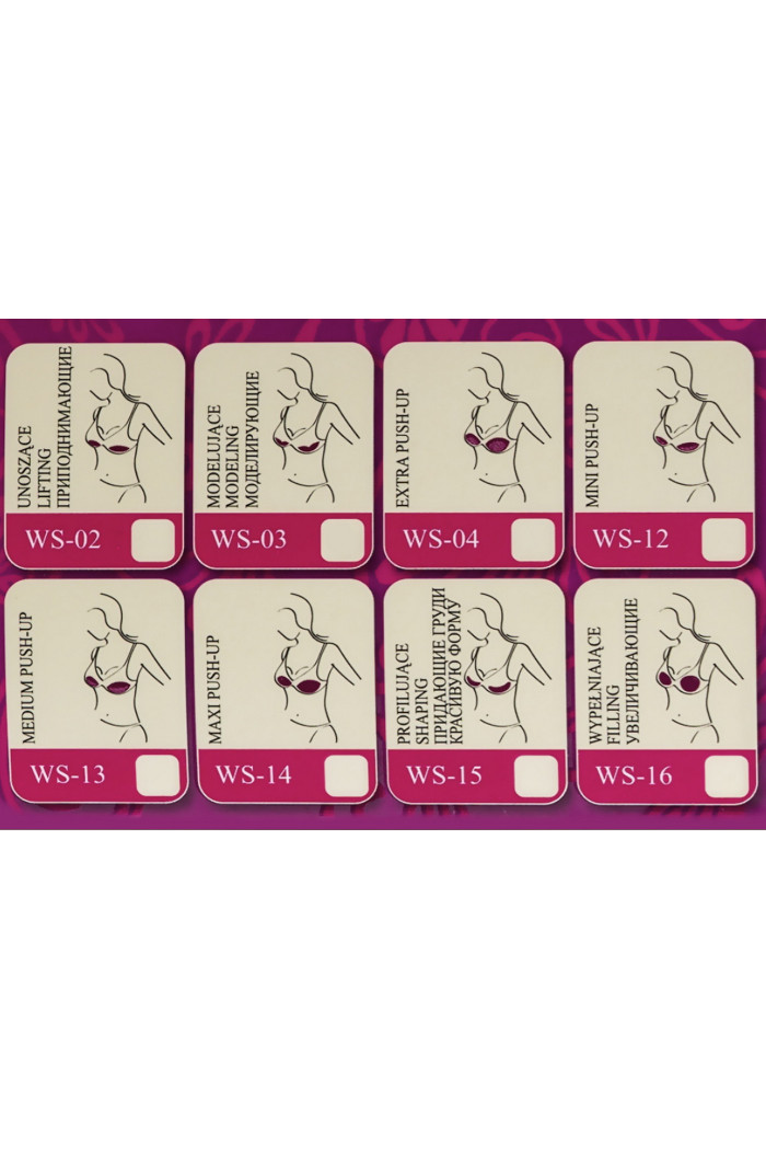 Моделюючі силіконові вкладиші великі Extra Push Up Julimex WS-04 — Купити в Dorin.shop | Ціна, Фото