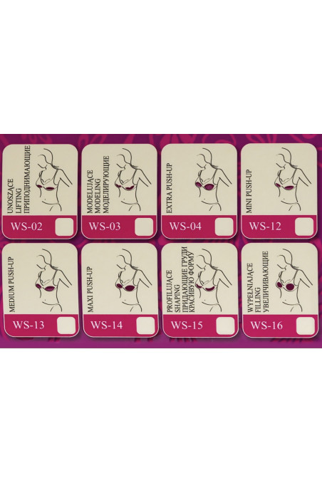 Моделюючі силіконові вкладиші великі Extra Push Up Julimex WS-04 — Купити в Dorin.shop | Ціна, Фото