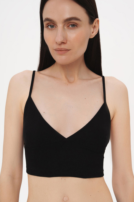 Топ бавовняний трикутної форми Luna L041r Velia — Купити в Dorin.shop | Ціна, Фото