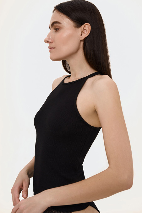 Майка жіноча в рубчик Luna L037r Vanda — Купити в Dorin.shop | Ціна, Фото
