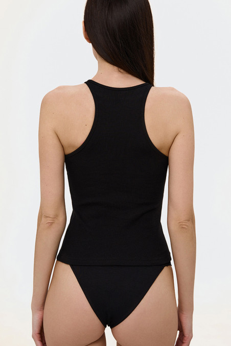 Майка жіноча в рубчик Luna L037r Vanda — Купити в Dorin.shop | Ціна, Фото