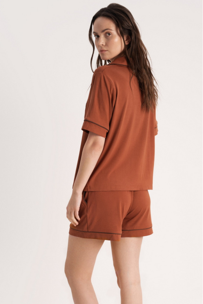 Комплект жіночий для дому - топ і шорти Luna LP-045 Esti — Купити в Dorin.shop | Ціна, Фото