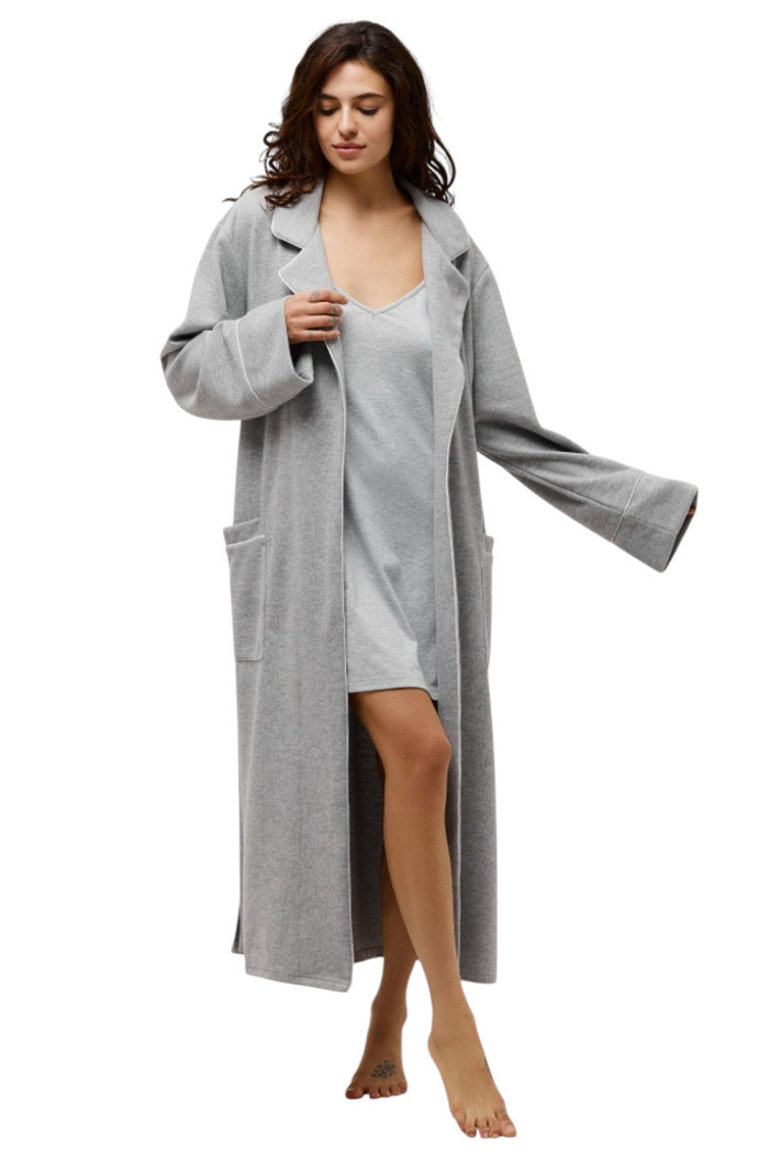 Сорочка нічна на тонких бретелях Luna LP-027 — Купити в Dorin.shop | Ціна, Фото