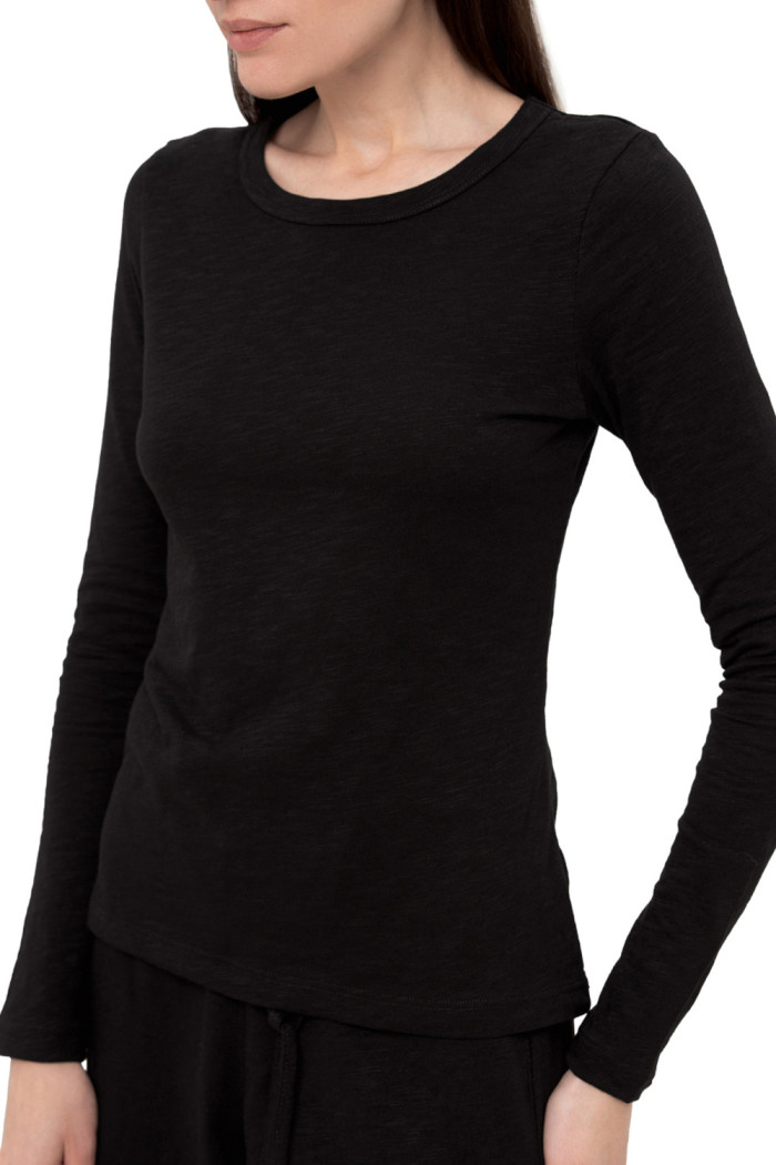 Лонгслів жіночий зі слабованої бавовни Luna LC025l Toscana — Купити в Dorin.shop | Ціна, Фото