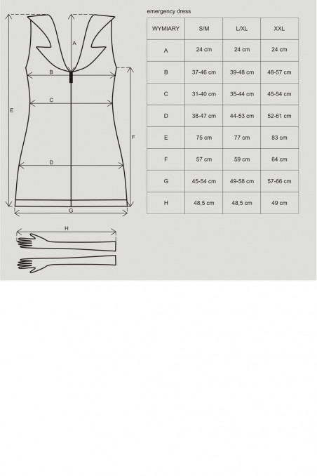 Костюм доктора зі стетоскопом Obsessive Emergency dress