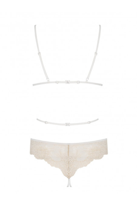 Боди с мягкими чашками Obsessive Bisquitta