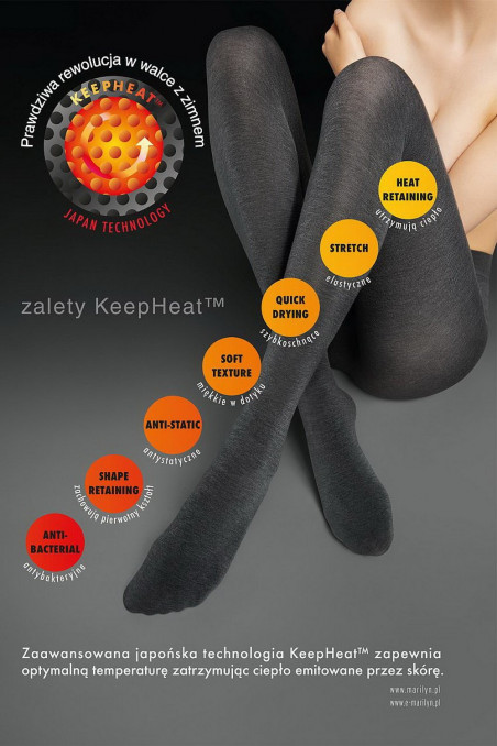 Колготки теплые термо Marilyn EXCLUSIVE KEEP HEAT