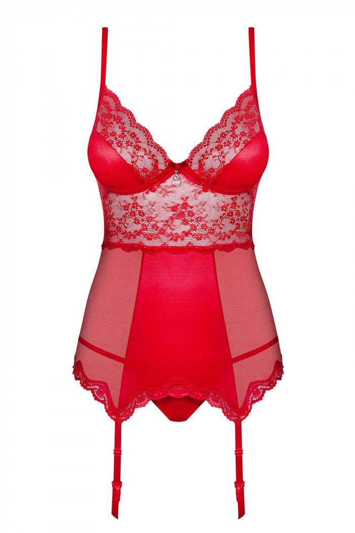 Корсет с трусиками Obsessive Lovica corset