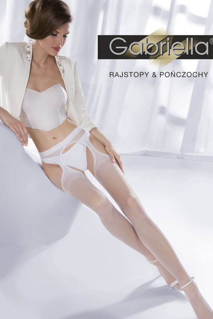 Панчохи з поясом Gabriella Strip Princessa 20den