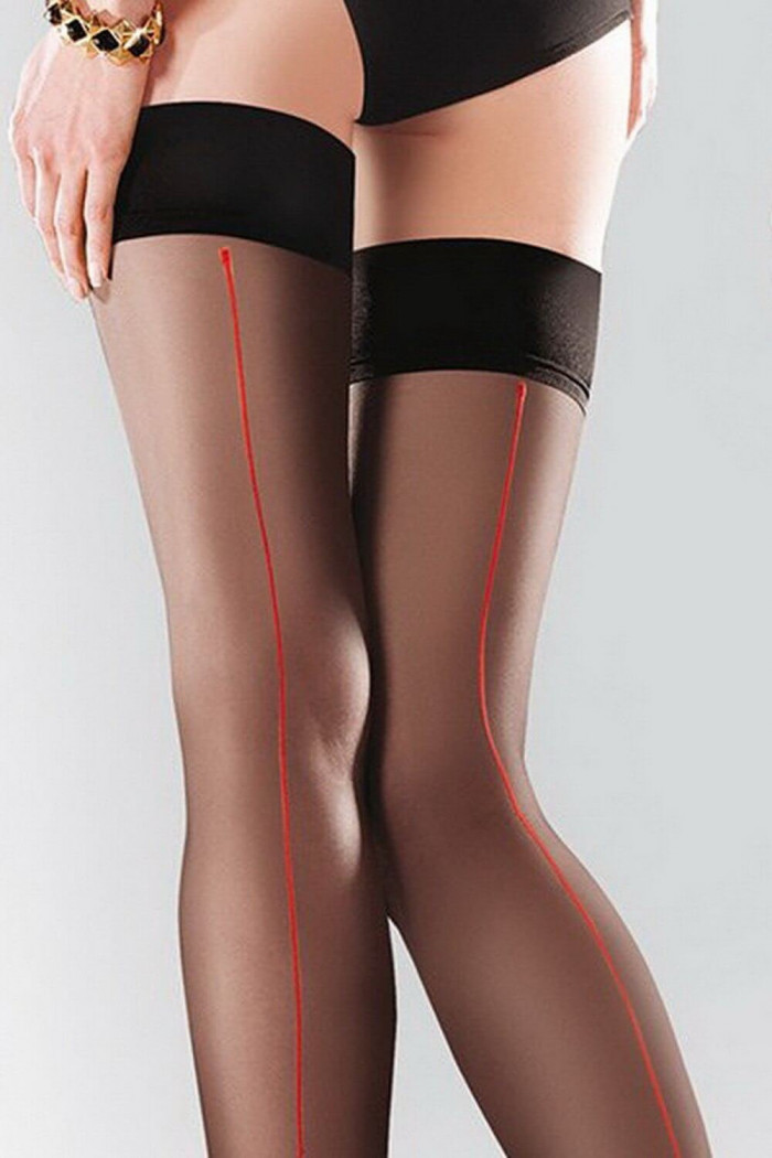 Панчохи зі швом ззаду Gabriella Capri 20 den