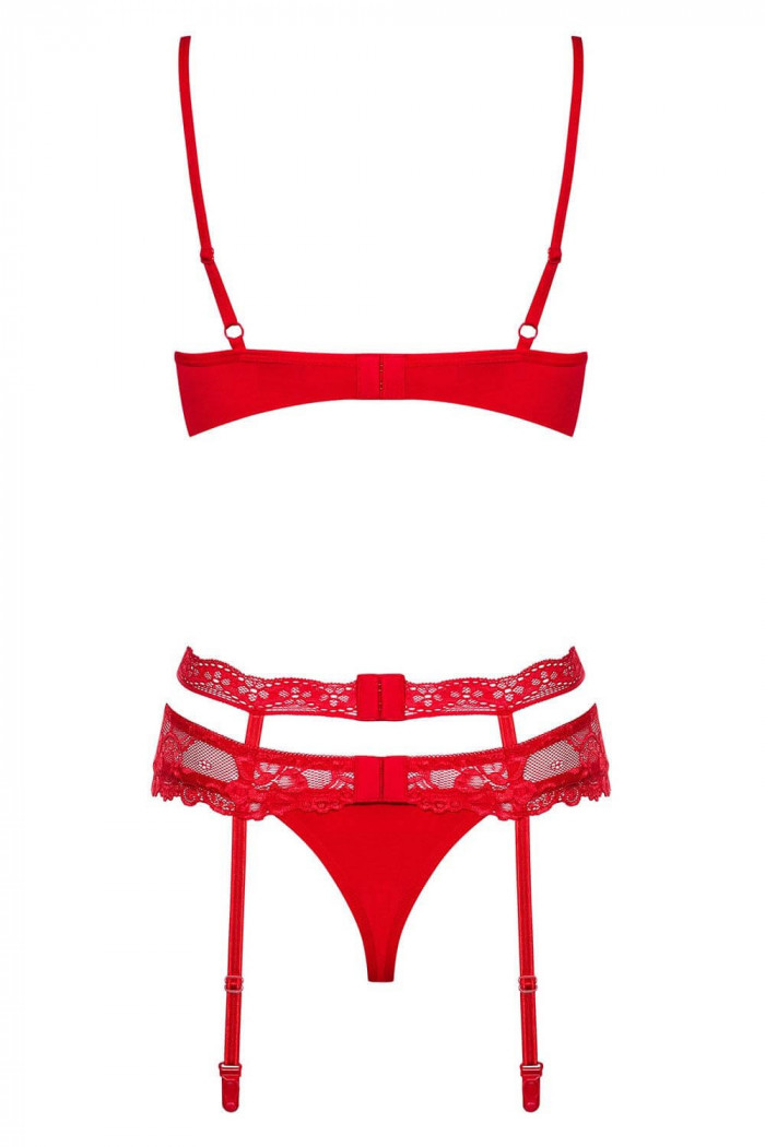 Комплект с поясом Obsessive Heartina set