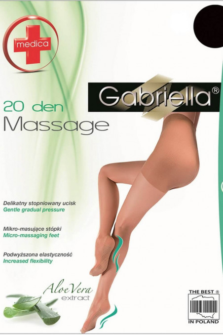 Колготки протівоварікозние Gabriella Medica Massage 20d