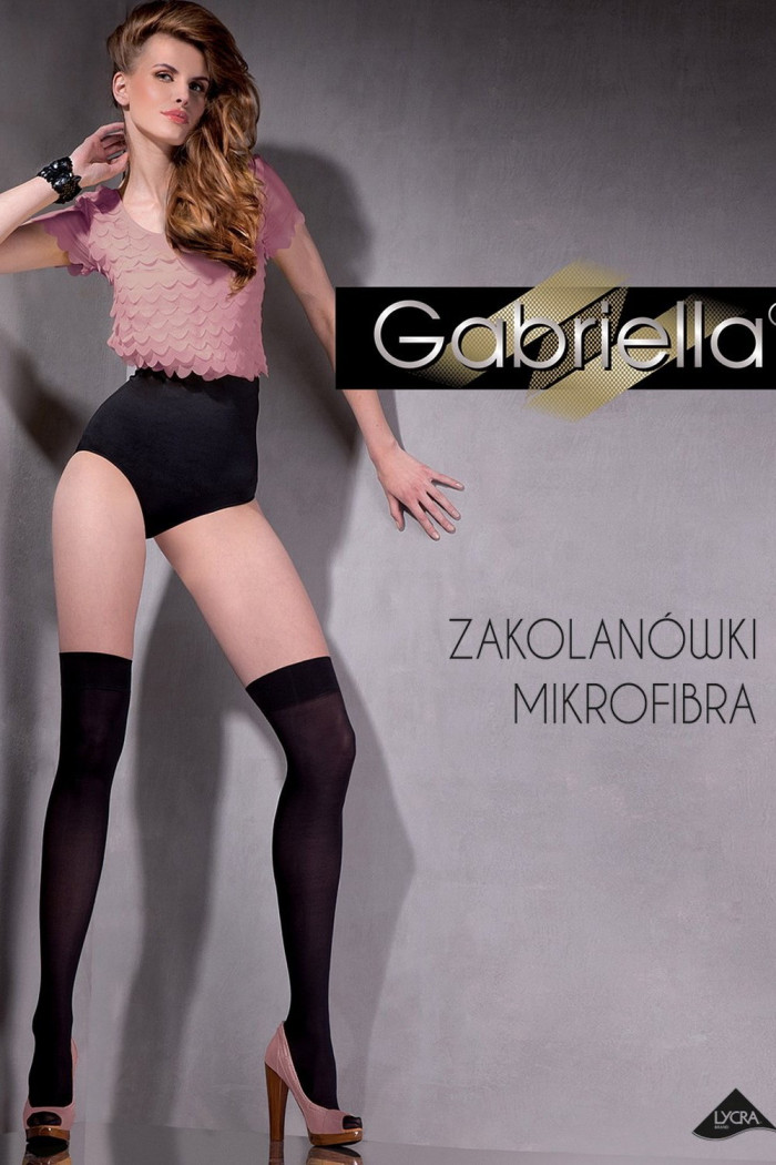 Заколенки матовые Gabriella Zakolanowki Mikrofibra